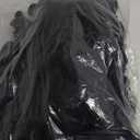 8 Pack Black Cheesecloth Table Runners 20x120 Inch Gauze Table Runner Cheese Cloth 10FT Black Table Runner Rustic Sheer Runner for Wedding Baby Shower Birthday Party Table Decor