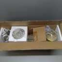 38" Gold Chandeliers for Dining Room, 8-Light Modern Farmhouse Chandelier Light Fixture, Brushed Brass Industrial Candle Lighting Hanging Ceiling for Living Room Bar Kitchen Island Lights