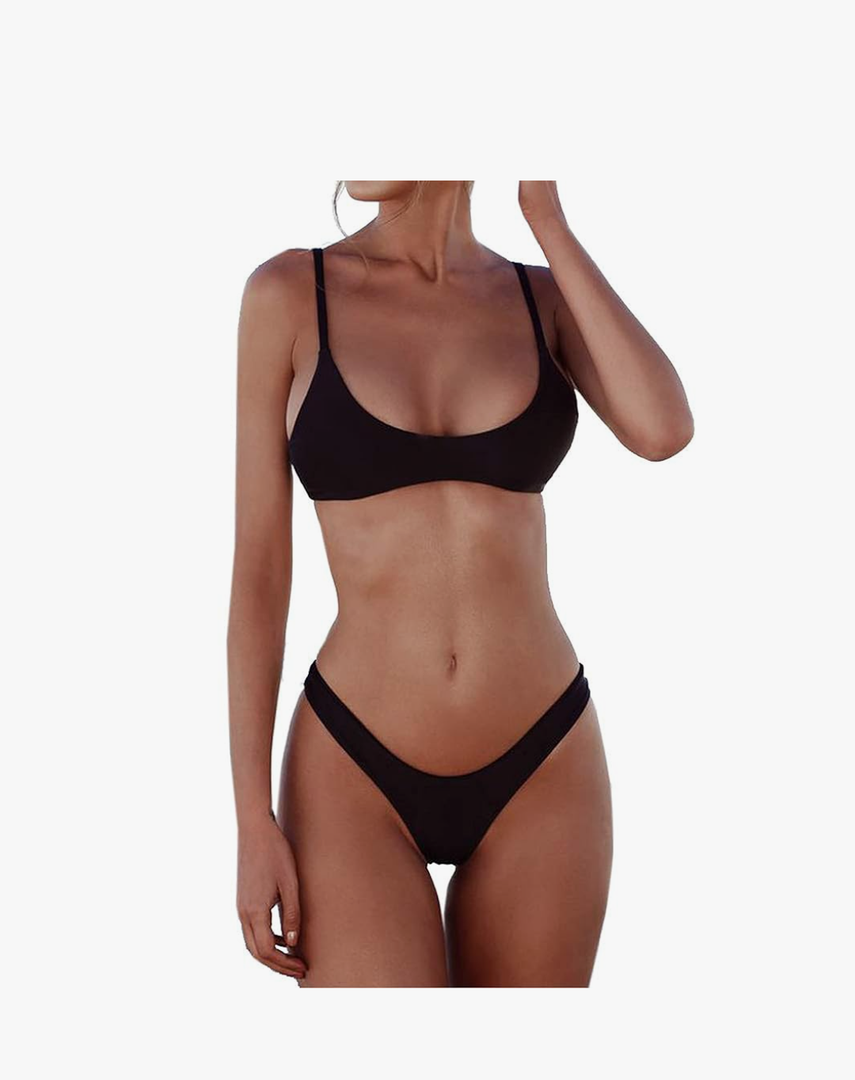 Brazilian Thong Bikini Swimsuit Bathing Suit S