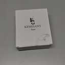 KEMISANT Men Belt-Genuine Leather Belt for Men Dress Casual Golf Jeans 1 3/8"(Black,42"-44" Waist Adjustable)