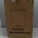 PayLessHere 13 Gallon (50L) in Home Recycling Bin Kitchen Stainless Steel Recycling Bin with Lid Removable Inner Bucket Foot Pedal Soft Close for Office Home Kitchen Garbage Can Trash Bin