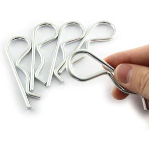 LQ Industrial 5 PCS R Clips Spring Retaining Wire Hair Pins Lynch Cotter M4x85