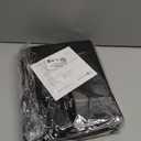 Aimosen 10 x 7 FT Black Backdrop Background for Photography, High Density Polyester Fabric Pure Black Photo Backdrop Curtain Screen Collapsible Seamless for Photoshoot Portraits Party Video Studio