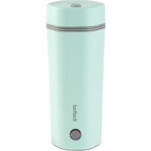 balbali Travel Kettle Electric Small Portable Electric Kettle for Boiling Water Travel Tea Kettle Portable Water Boiler 12oz Travel Electric Kettle (Green)