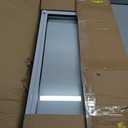 PetSafe Sliding Glass Pet Door - No-Cut DIY Install Doggy Door for Renters - Aluminum Frame - Adjustable Height 75 7/8" to 80 11/16" - Ideal for Large Dogs Up to 100 lb - White