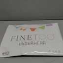 FINETOO Cotton Underwear for Women Sexy Low Rise Ribbed Hipster Breathable Soft Womens Bikini Girls Panties Cheeky S-3XL (Medium, Black+white+khaki+pink+grape Pulple+blue)