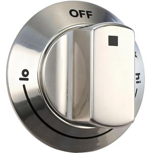 318242275 Control Knob(1pcs), Compatible with Electrolux Range/Cooktop E30GF74TPSB, E36DF76TPSA, E36GC76PPS0, E36GC76PRS0 etc. Gas Stove Knob Replacement Part 3513943 AP5809411 PS9495232 EAP9495232