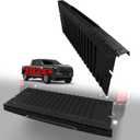 TripleAliners Truck Mat Compatible with 2024-2026 Toyota Tacoma Accessories, Tailgate Mat Custom Fit All Weather Protection Pickup Liner, w/Tailgate Cap Protector