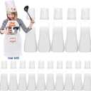 30 Pieces kids chef hat and apron Ages 5-12 Kids Apron Children for Boys Girl's Cooking Baking Painting Wear