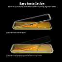 UNBREAKcable 2-Pack Screen Protector for iPhone 11/iPhone XR, Military-Grade Shatterproof Tempered Glass [9H+ Hardness] [Easy Installation Frame] [99.99% HD Clear] for Apple iPhone XR/11