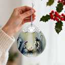 Nativity Scene Christmas Ornament - Religious Christmas Ornament - Christian Xmas Decor - Holy Family Ornaments - Christian Gifts - Religious Gifts - Gift Exchange - Gift Idea