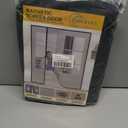 Magnetic Screen Door Left/Right Opening Fits Door Size 70"x80", Screen Size 73" x 81", Heavy Duty Thicker Reinforced Mesh, Keep Bugs Out, Pet & Kid Friendly, Hands Free (Black)