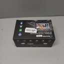 Carpuride W712D Motorcycle Car play Screen with HD 1080 Dual Dash Cam, Wireless Car Play and Android Auto, 7" Waterproof Rotatable Navigation Touchscreen, Loop Recording, Bluetooth, Wired Controller