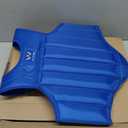 Wesing Martial Arts Muay Thai Boxing Chest Protector MMA Sanda Chest Guard (Blue, L)