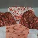 Floral-Printed Ruched Style Dress, Medium