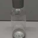Premium Carbonating Bottle 1L Silver - Compatible with MySoda and any brands - Quick-Lock Reusable Bottles - Lid and Base Made of Stainless Steel - BPA Free