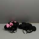 20 Pack Mouse Ears Solid Bow ears Headband for Birthday Party Supplies and Mouse Themed costume Cosplay Decoration Pink (Pink and Black)