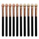Makeup Brushes Set for Women Professional,UorPoto 10Pcs Sponge Eyeshadow Brush Sets Applicator Double Sided reusable