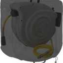 UOIENRT Garden Wall-mounted Hose Reel Cover, Garden Hose Reel Covers, Portable Hose Reel Cover (24"L x18"Wx24H")