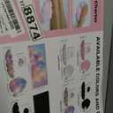 TheTrulyCharter Premium Quality Cloud Wrist Rest Keyboard & Mouse Pad Set – Ergonomic Memory Foam Desk Accessories with Wrist Support for Office & Gaming – White Lether