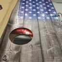 Wild Sports 2x3 or 2x4 Cornhole Outdoor Game Set, USA Flag or Natural Wood Options with Carry Bag Included Perfect for Backyard, Beach, and Tailgates, Add On Extra Bags