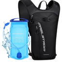 Maelstrom Hydration Backpack, Hiking Backpack with 2L Water Bladder, Running Hydration Vest for Cycling Hiking Rave for Men Women