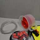 22-Piece No-Spill Coolant Filling Funnel Kit and Siphon Hose Pump, Radiator Coolant Filling Spill-Proof Funnel Kit with Adapters, Extensions, PVC Hose, Engine Oil Funnels, Towel for Universal Vehicle