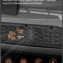 Grille Mesh Inserts for 2025 2026 Tesla Model Y Juniper – Front Air Vent Cover Accessories, Launch Series Detachable Grille Replacement, No 3M Tape Required