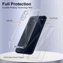 For Galaxy A17 5G Case with 2 PCS Screen Protectors,Girls Women Slim Flexible TPU Bumper Shock Absorption Rubber Soft Cover for Samsung Galaxy A17 5G (Clear, Samsung Galaxy A17 5G)