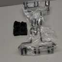 Enhon Hard Hat Holder for Truck, Car Holder Organizer with 3 Hooks for Safety Helmet, Caps, Jacket & Tool Bag, Hard Hat Accessories for Men & Women  Patent Pending(Black,2 Pcs)