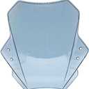 Motorcycle Wind Screen For Can-Am For Ryker 600 2019 For Can For Am For Ryker 900 For Rally Edition For 900CC For 600CC Universal Motorcycle Windshield Adjustable Deflector Front Fairing Deflector(B- (B- Light Smoke)