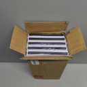 Lifewit 5 Pack 6" High Drawer Dividers 34-56cm/13.5-22" Adjustable Drawer Organizer for Clothes/Utensils, Expandable Drawer Separator in Dresser/Kitchen/Bedroom/Office Organization & Storage White