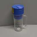 Personal Portable Blender For Shakes & Smoothies, Leakproof & Stylish Portable Mason Jar Shaker, Rechargeable Mini Blender with 10-Blade Blending System 14oz, Dark Blue