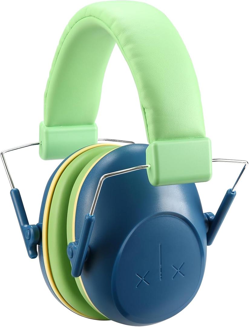 ProCase Kids Noise Cancelling Headphones, Kids Ear Protection Monster Jam Truck, Fireworks Hearing Protection Noise Reduction, Noise Canceling Earmuffs for Sensory Autism Toddler Children -Navy