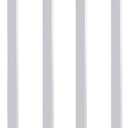 QLLY 27.5 inch / 70cm Adjustable Metal Desk Legs, Square Office Table Furniture Leg, Set of 4 (70 cm, White)