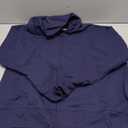 Hanes Women's EcoSmart Full-Zip Hoodie Sweatshirt (Medium, Navy)