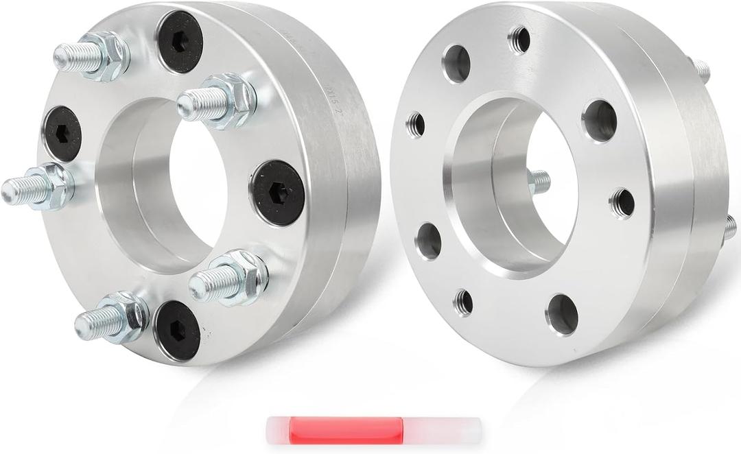 ECCPP Changes Bolt Pattern from 4x4.5 to 5x4.5 Wheel Adapters 2 inch 4 lug Fit for Acura for CL 1997-1999 for Acura for Legend 1986-1990 with Studs 12x1.5 Centric Bore 72mm-2PCS
