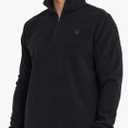 Spyder Fleece Quarter Zip Pullover Men – Polar Fleece Lightweight Athletic Sweater, Warm 1/4 Zipper Jacket, Mock Neck, Large