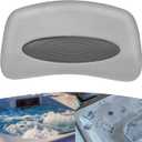 Camoo 6472-960 Cover Valet Chevron Spa Pillow Replacement for Sundance 850/880 Series Hot Tubs & Swim Spas Pillow, with a Light Grey Outer Pillow(6455-467) and a Dark Grey Insert(6455-482)