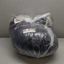 CozyLux Navy Blue Queen Comforter Set, 3 Pieces Solid Breathable Quilted Style Bedding Sets, Luxury Fluffy Soft Bed Set with Down Alternative Comforter for All Season