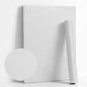 Dimoon 118''x15.7'' White Skin Peel and Stick Wallpaper Contact Paper Modern Self Adhesive Wall Paper Removable Renter Friendly Textured Solid Color Cabinet Vinyl Roll (118''x15.7'',White Skin)