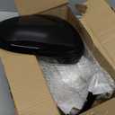 ApplianPar Driver and Passenger Side Mirror Cover Black for Hyundai Tucson 2016-2021