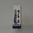 Wahl Micro Groomsman Battery Personal Trimmer for Hygienic Grooming with Rinseable, Interchangeable Heads for Eyebrows, Neckline, Nose, Ears, & Other Detailing - 05640-600