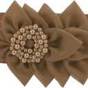 VONMELLI Women Wide Elastic Belt Stretchy Flowers Decor Belt for Women Fashion Waist Belts for Dresses