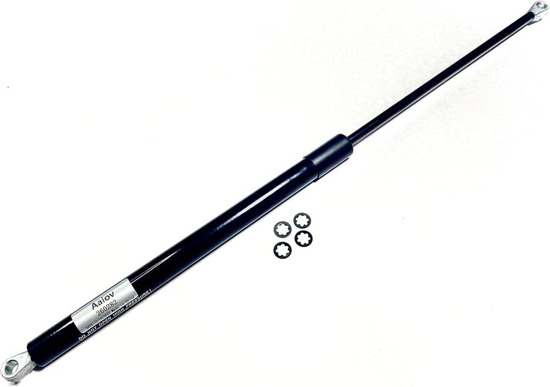 260282 RV Awning Gas Struts Lift Spring Shocks 24", 124 to 140 Lbs Compatible with Solera Power Awnings for Pitched Awning Arms, 4 Retaining Washer