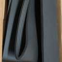 Amazon Basics 1/2 Inch Extra Thick Exercise Yoga Mat with Carrying Strap, Cushioned Support, for Fitness and Gym Workouts (Black)