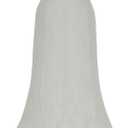 Lily Flower Blown Glass Lampshade, Tiffany Style Tulip Replacement for Table & Floor Lamps - Opening I.D. 1.06 Inch by O.D. 1.57 Inch