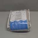 Awellife Farmhouse Taupe Shower Curtain for Bathroom Linen Texture Stripe Tassel Shower Curtain 72 X 72 Inches Neutral