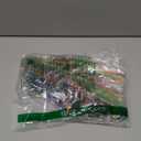 24Pcs Bling Glitter Football Party Favors Straws Reuseable Football Drinking Straws For Football Party Supplies Birthday Party Decoration with 2 Cleaning Brush.