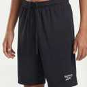 Reebok 4 Pack: Boys' Dry Fit Athletic Shorts - Kids Teens Youth Active Running Basketball Soccer Workout Short - Set 6, M, (8-10)